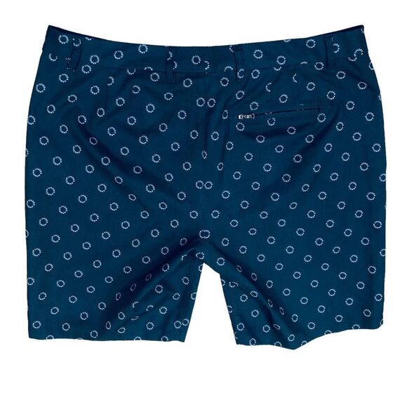Under Armour  Heat Gear All Over Logo Print Flat Front Men’s Shorts Sz L - Picture 5 of 9